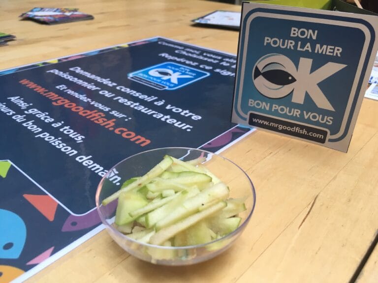 Tartare de harengs et pomme Granny-Smith