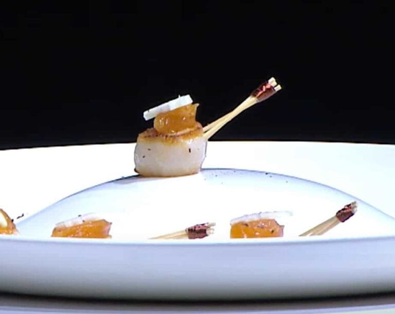 Saint-Jacques mandarine